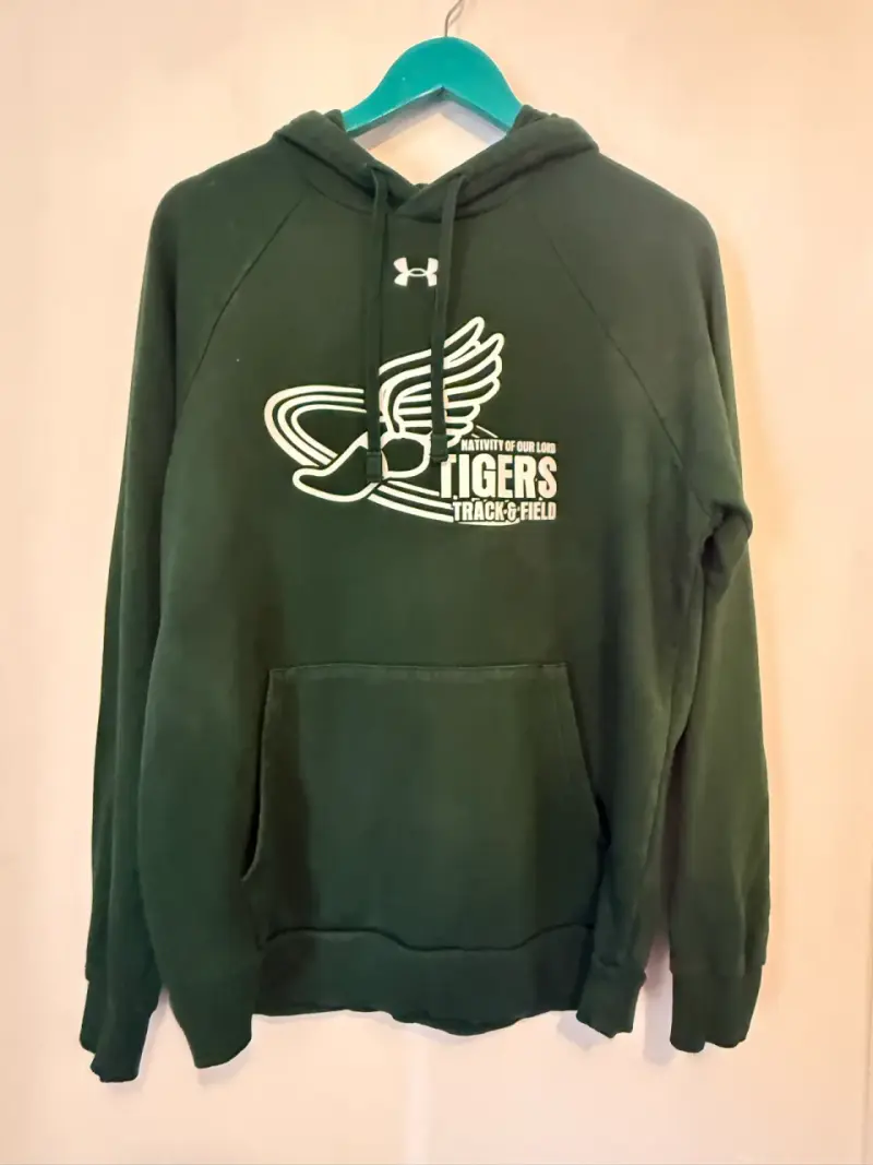 Polerón verde Under Armour con capucha - 2
