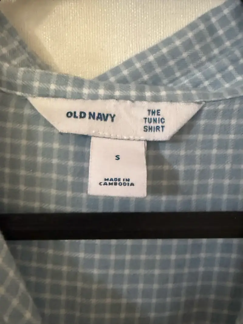 Camisa de cuadros celeste - 2