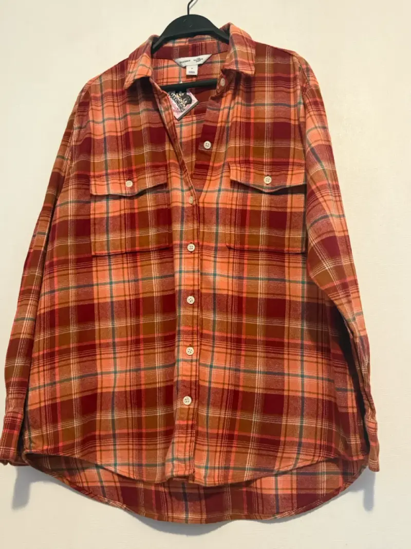 Camisa de franela a cuadros - 1