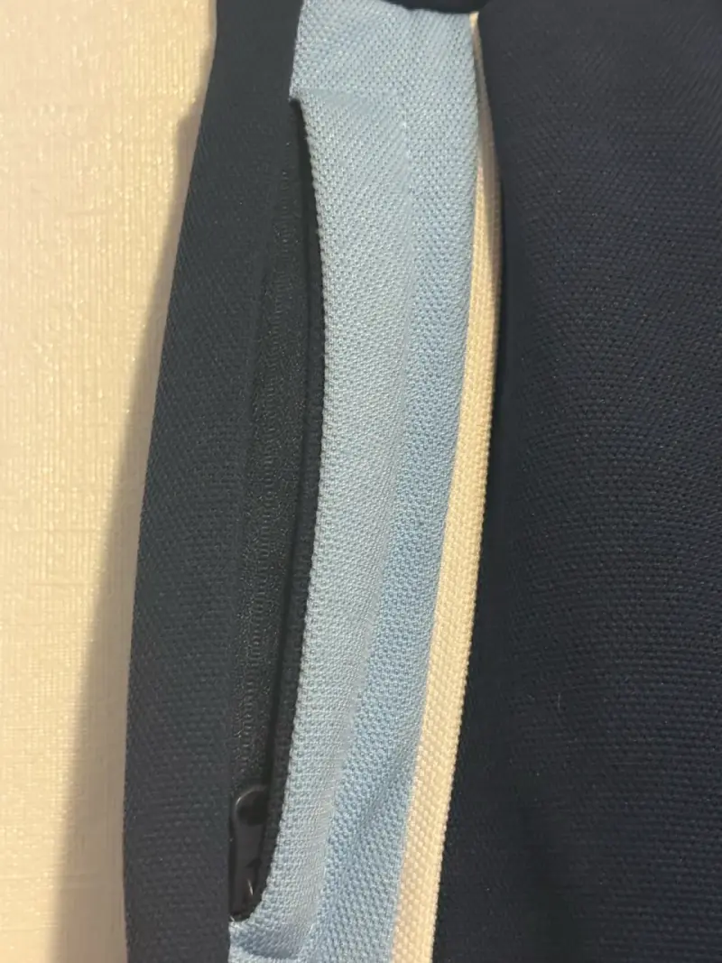 Pantalones deportivos azul marino con franjas - 4