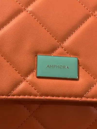 Mochila acolchada naranja marca Amphora - miniatura 2