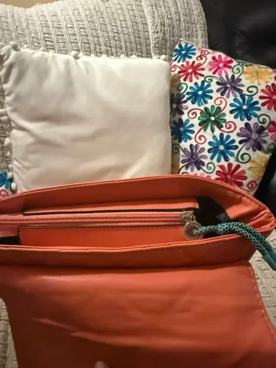 Mochila acolchada naranja marca Amphora - miniatura 5