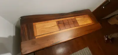 Arrimo rústico de madera maciza - miniatura 6
