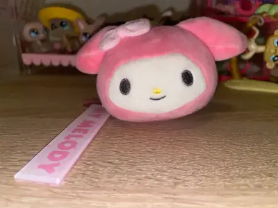 Peluche My Melody Sanrio rosa - miniatura 3