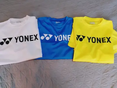 Pack de poleras Yonex en varios colores - miniatura 1