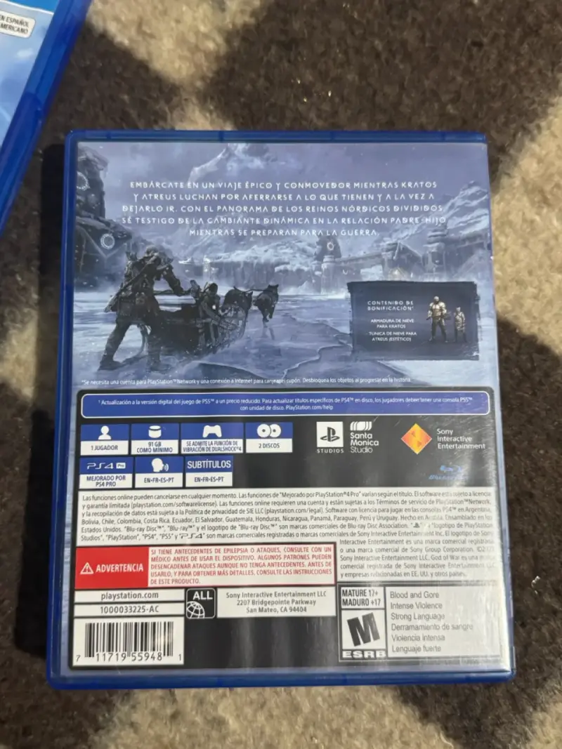 God of War Ragnarök PS4 Edición de Lanzamiento - 2
