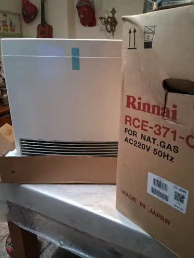 Calefactor a gas Rinnai RCE-371-C nuevo - miniatura 1