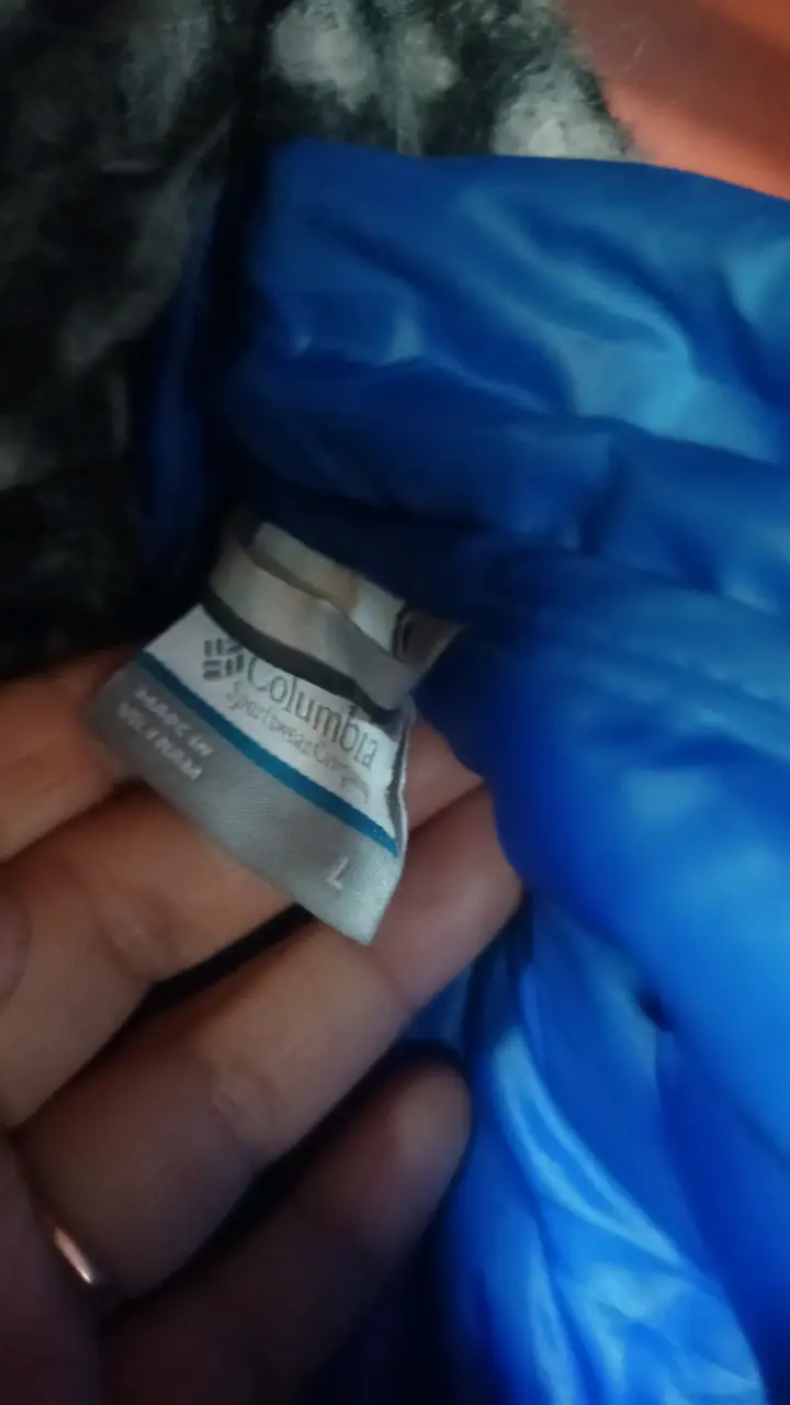 Chaqueta Columbia azul para invierno - 2