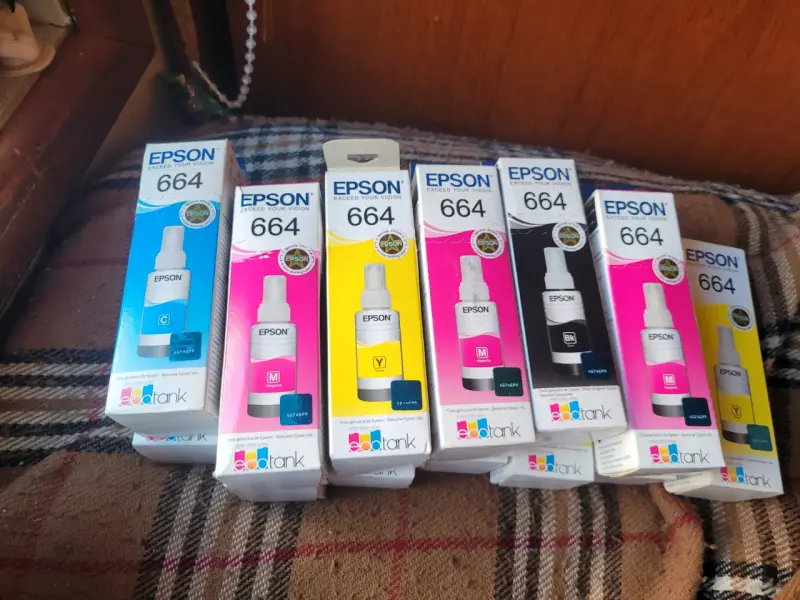 Pack de tintas Epson 664 para impresoras