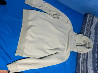 Polerón con capucha verde unisex - miniatura 1