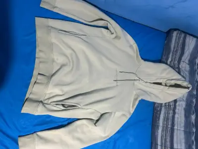 Polerón con capucha verde unisex - miniatura 2