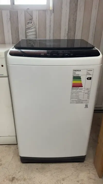 Lavadora LG carga superior 9 kg blanca - miniatura 1