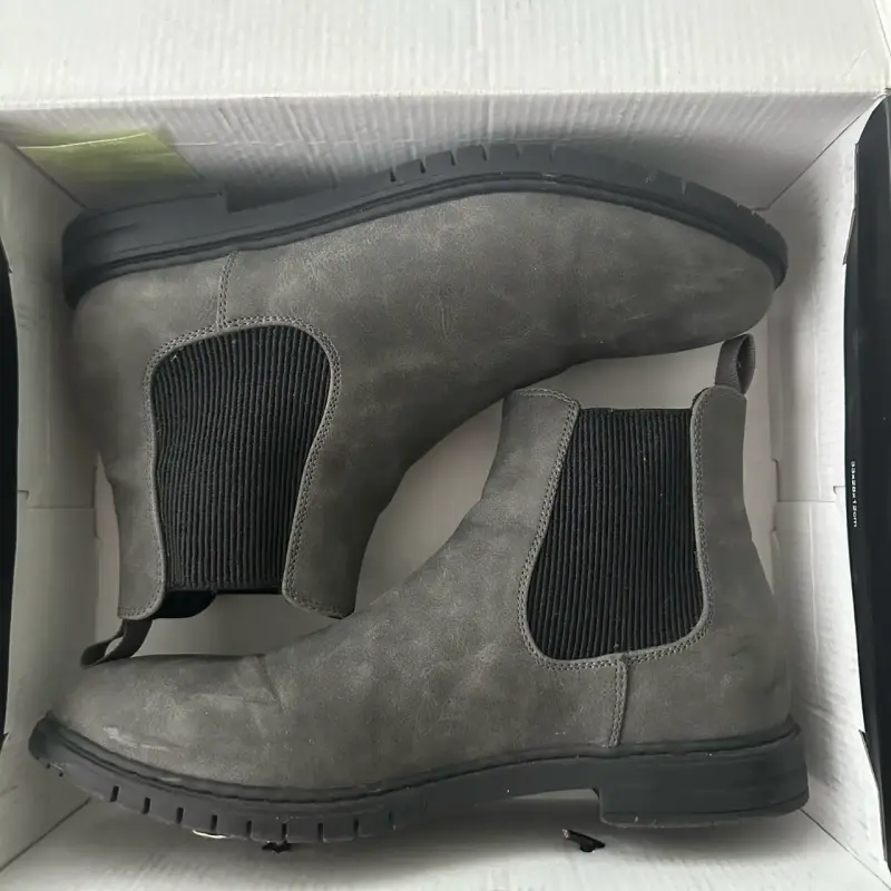 Botines gris de hombre - 2