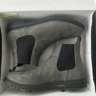 Botines gris de hombre - miniatura 2