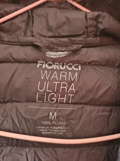 Parka larga de pluma fiorucci - miniatura 2