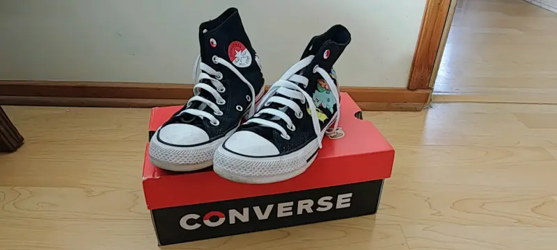 Zapatillas Converse Pokémon negras - 3