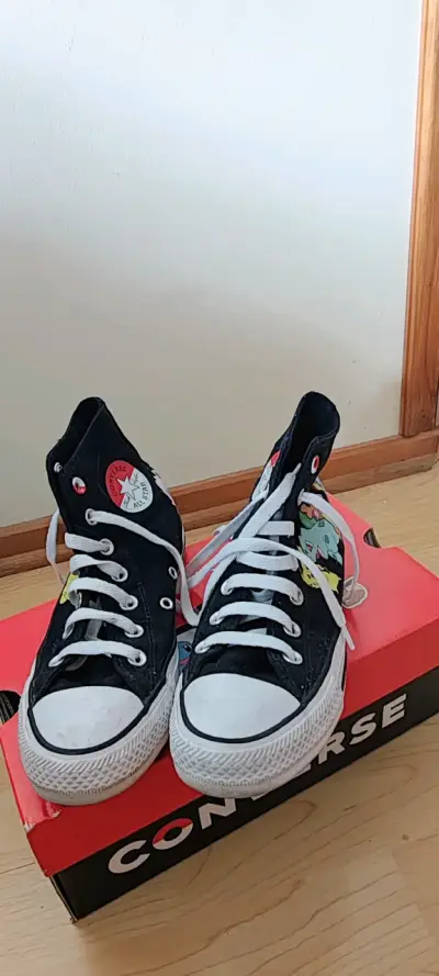 Zapatillas Converse Pokémon negras - miniatura 4