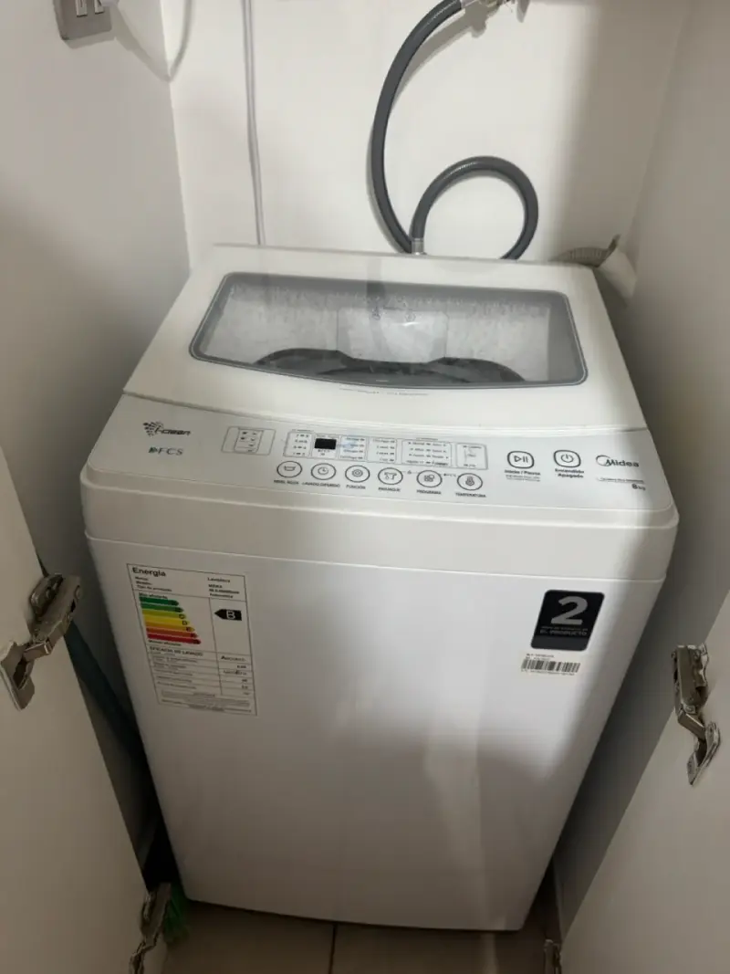 Lavadora Midea 8  kg carga superior