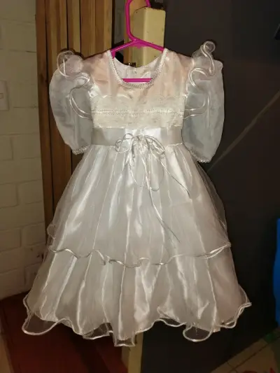 Vestido para bautizo o matrimonio talla 2 - miniatura 1