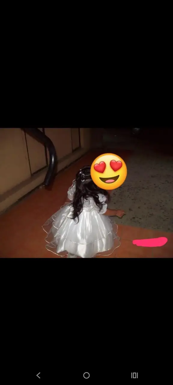Vestido para bautizo o matrimonio talla 2 - 5