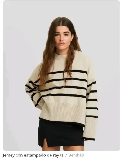 Jersey de rayas Bershka - miniatura 1