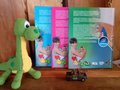 Set de libros de estimulación adecuada 1-3 años - miniatura 2