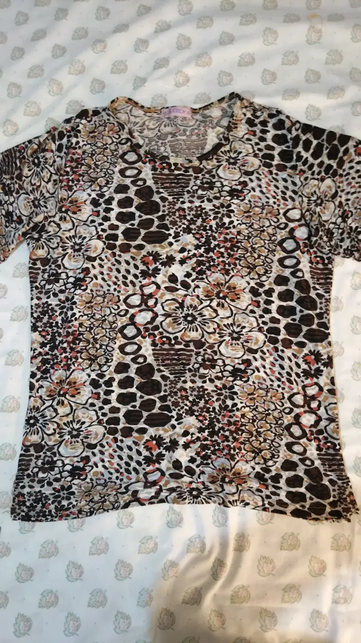 Blusa estampada floral de mujer - 2