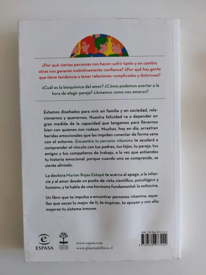 Libro 'Encuentra tu persona vitamina' de Marian Rojas - 2