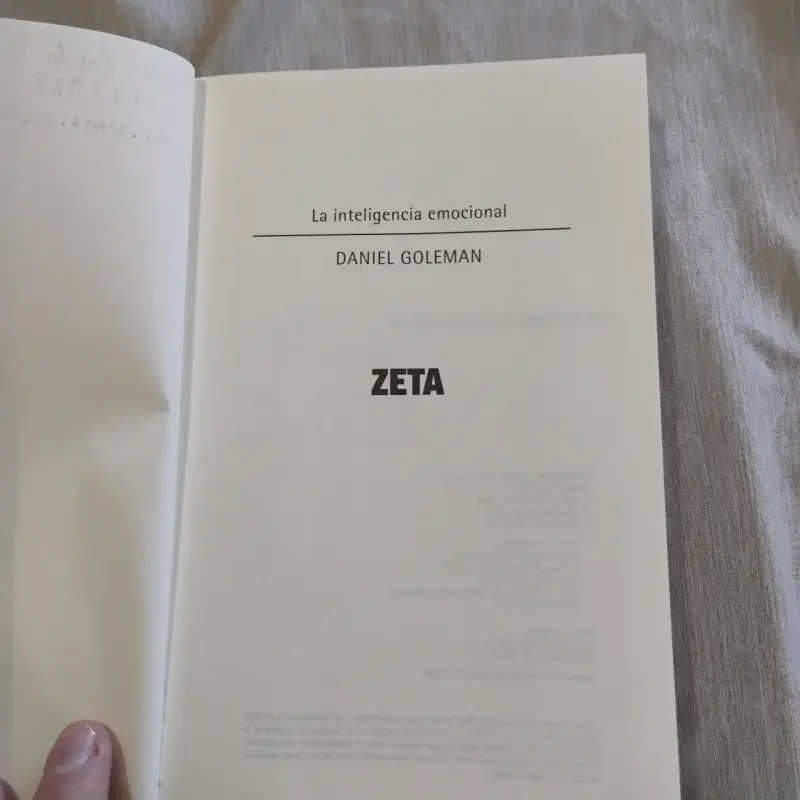 Libro 'La Inteligencia Emocional' Daniel Goleman - 3