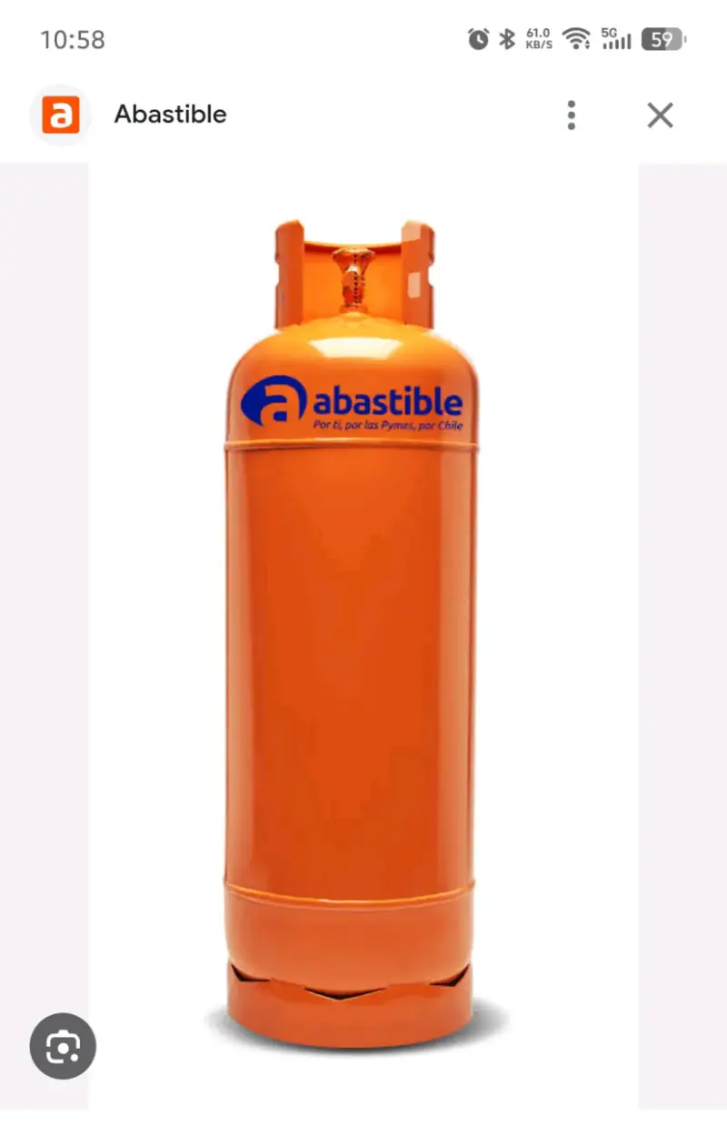 Cilindro de gas Abastible 45 kg