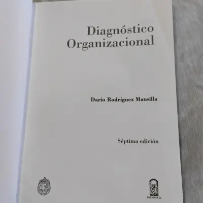 Libro Diagnóstico Organizacional, Darío Rodríguez - miniatura 5