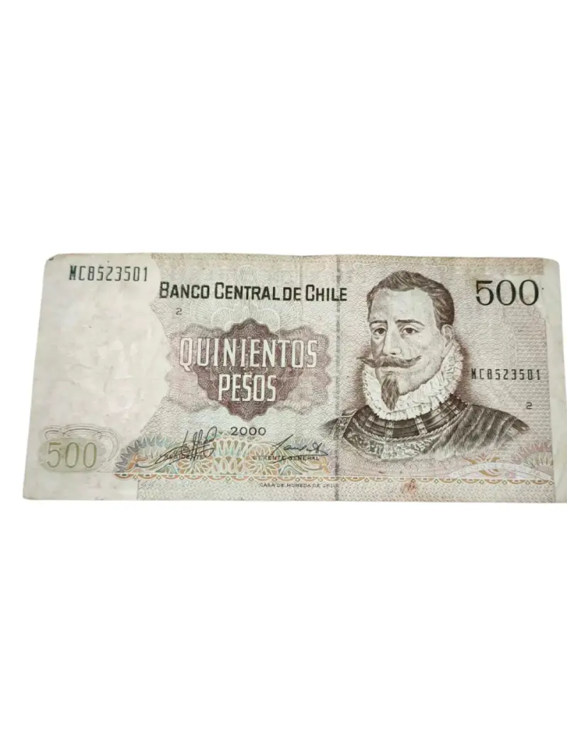 ✨Billete antiguo de 500 pesos chilenos✨ - 1