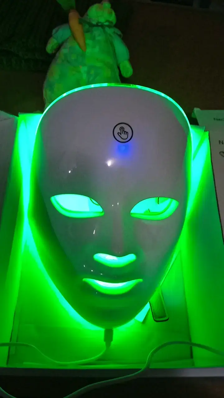 Máscara LED facial para cuidado de la piel - 3