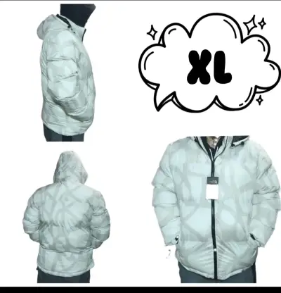 Chaqueta The North Face azul con capucha - miniatura 2