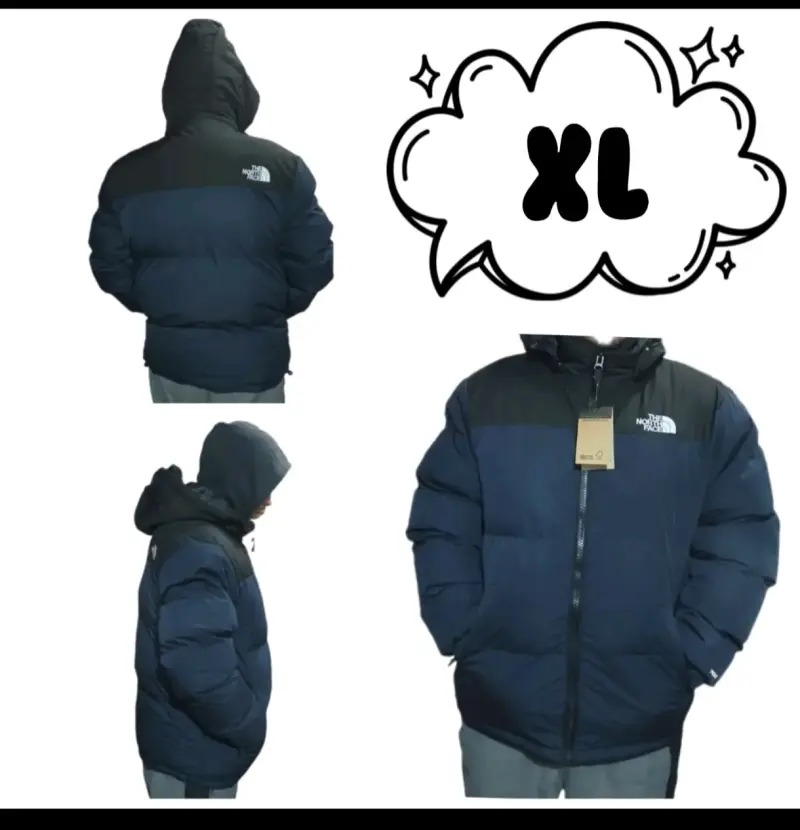 Chaqueta The North Face azul con capucha - 3