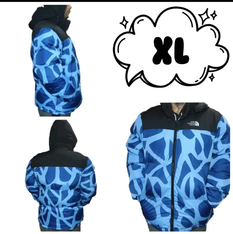 Chaqueta The North Face azul con capucha - 5