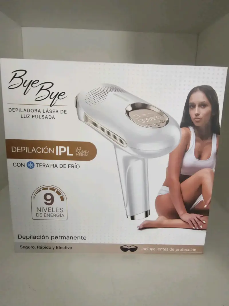 Depiladora láser IPL Bye Bye con 9 niveles - 1
