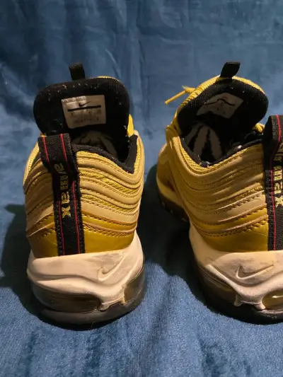 Zapatillas deportivas doradas Nike Air Max 97 - miniatura 4