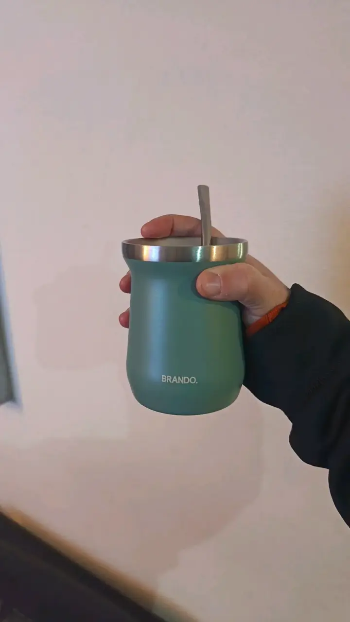 Termo verde con asa Brando - 2
