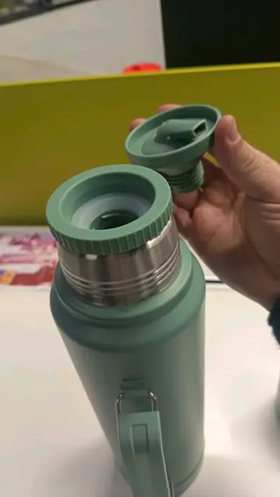 Termo verde con asa Brando - miniatura 4