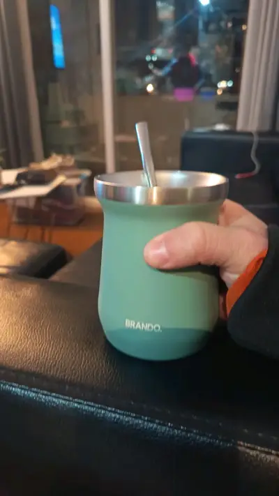 Termo verde con asa Brando - miniatura 5