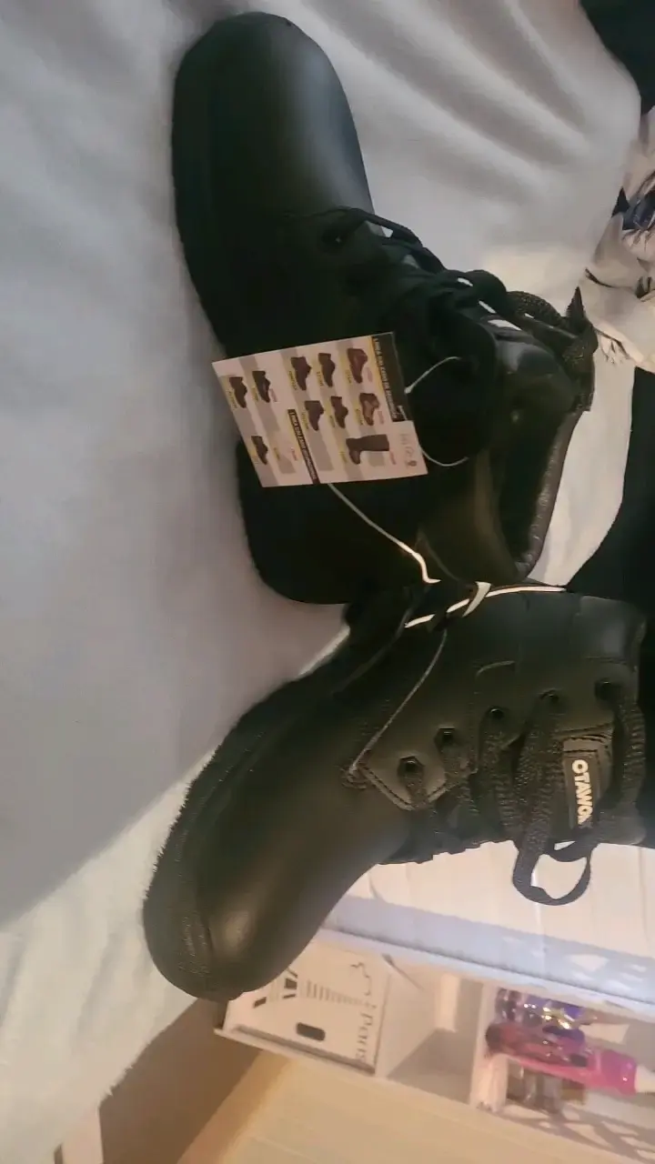 Botas de seguridad negras marca Oxypas - 1