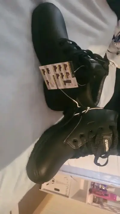 Botas de seguridad negras marca Oxypas - miniatura 1