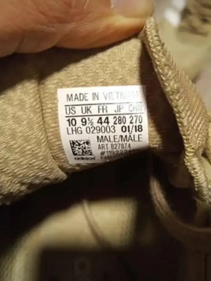 Zapatillas Adidas beige modelo I-5923 - 4