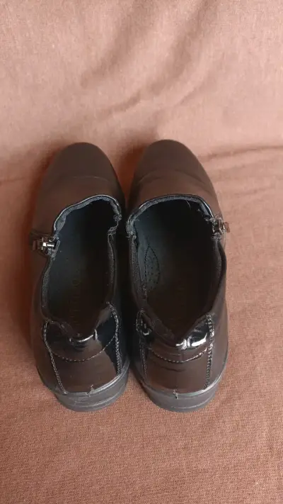 Zapatos negro con cierre lateral talla 35 - miniatura 5