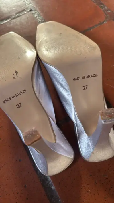 Zapatos de tacón Bazzato lila platinado - miniatura 4