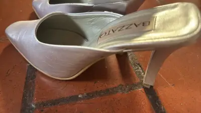 Zapatos de tacón Bazzato lila platinado - miniatura 5