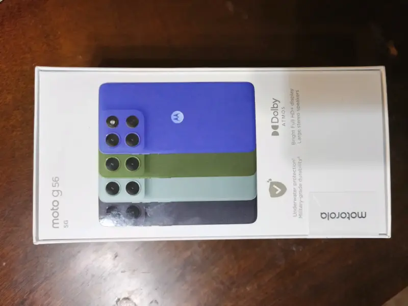 Smartphone Moto G56 5G con Dolby Atmos - 4