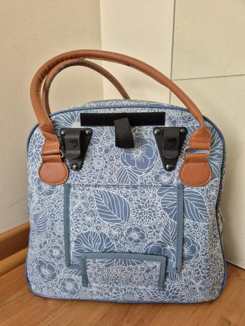 Mochila New Looxs floral azul - 2