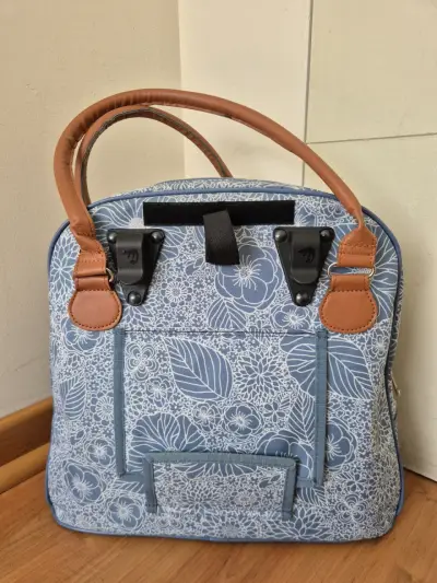 Mochila New Looxs floral azul - miniatura 2